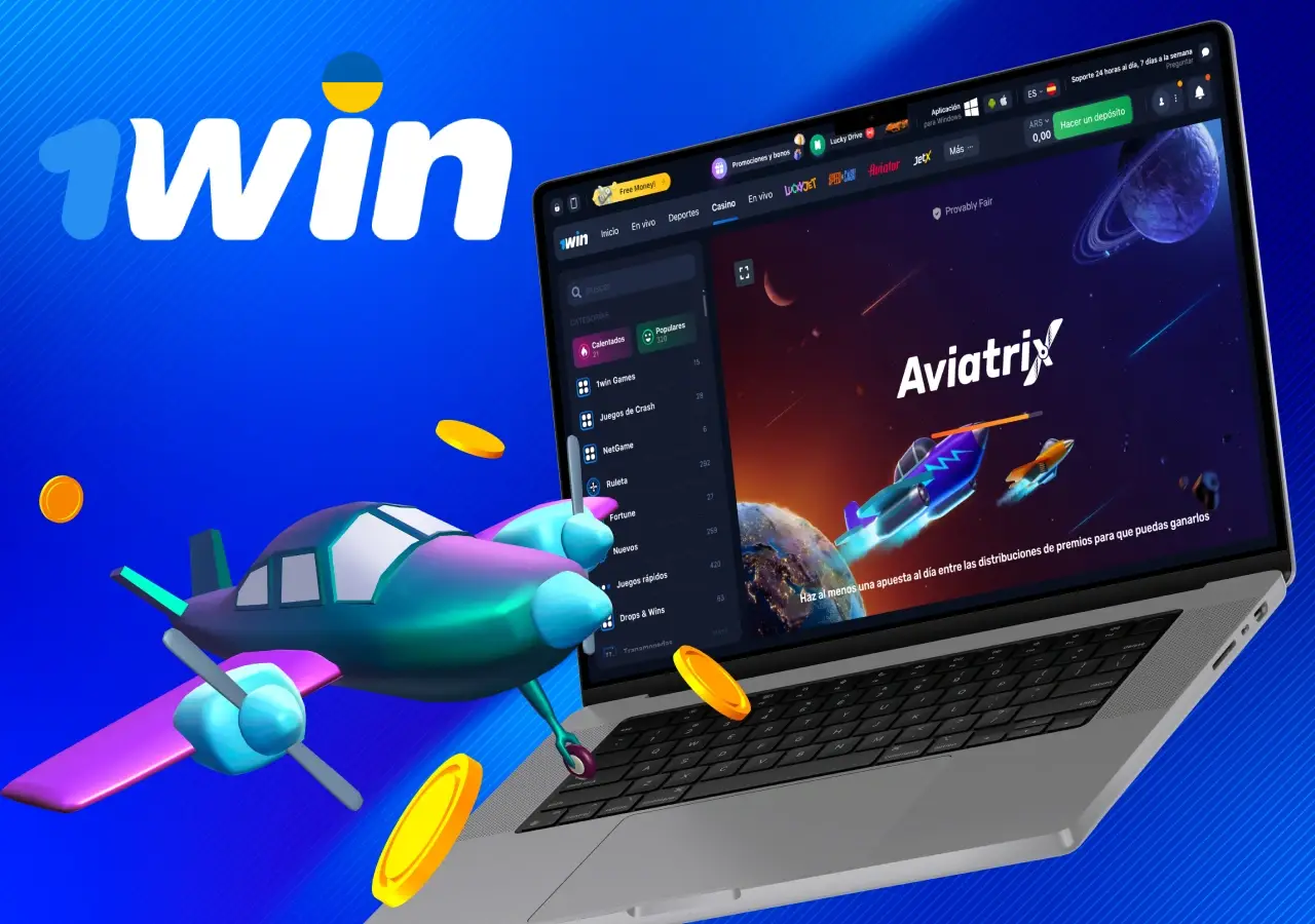 Краш-гра Aviatrix з технологією NFT та ексклюзивними винагородами у 1Win