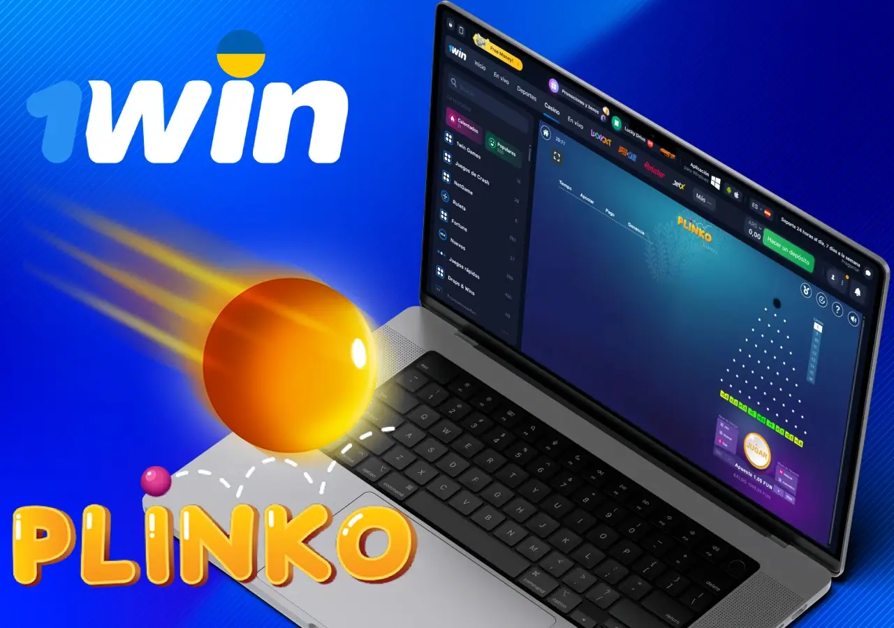 Гра Plinko з мультиплікаторами призів та великими винагородами у 1Win